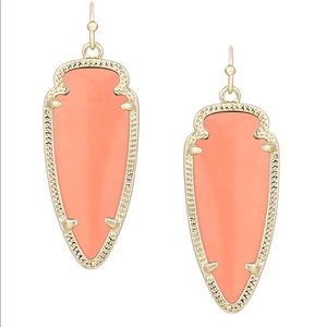 Kendra Scott small sky arrowhead earrings